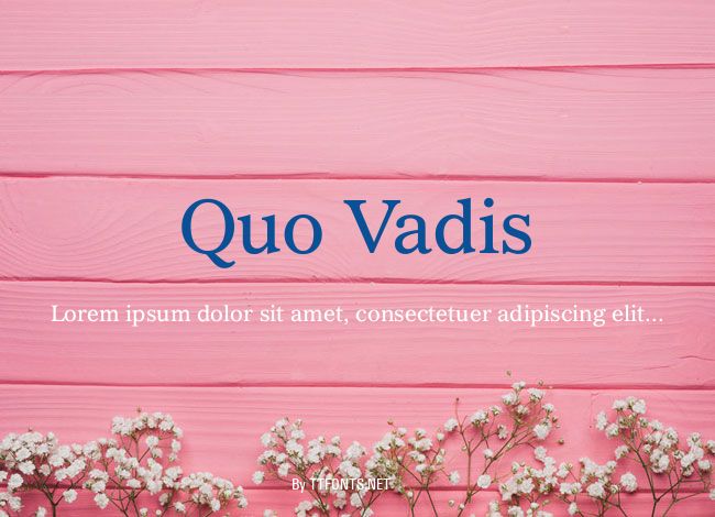 Quo Vadis example